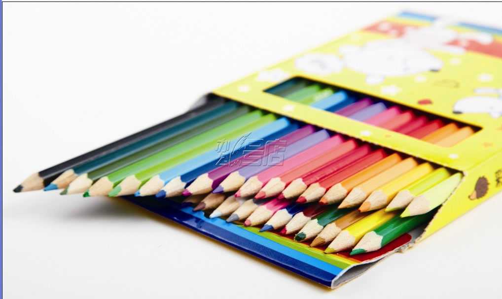 得力7016彩色铅笔 12色彩铅 儿童学生画笔 彩色笔 12色彩色铅笔