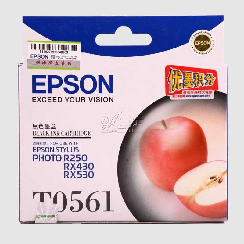爱普生（Epson）T0561 /T0562/T0563/T0564/ 墨盒 C13T056280（适用R250/RX430/530）