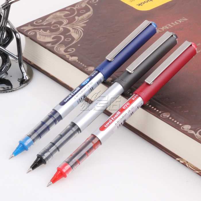 三菱UB150直液式水笔 走珠笔 三菱耐水性签字笔 0.5mm